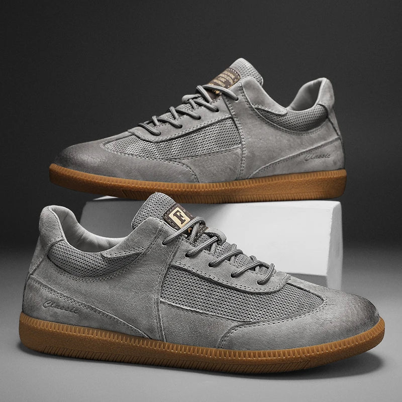 Comfortable men's Rhys sneakers, ideal for walking and everyday casual wear. Stylish footwear for ultimate comfort.