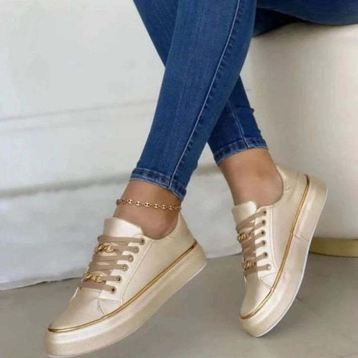 Elegant women's comfort shoes with adjustable straps & non-slip sole, offering superior arch support for daily wear.