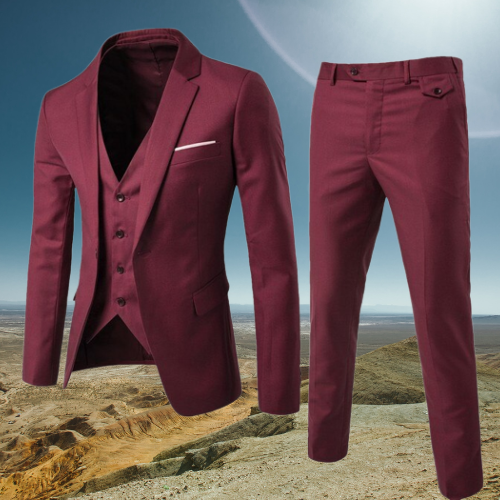 High-quality women's spring suit set, including stylish jacket and well-fitted pants for a polished look.