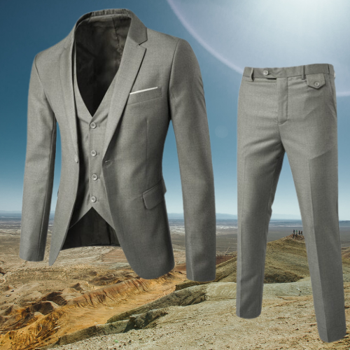 Modern women's luxury spring suit set with elegant details. Perfect for office, events, or stylish daily wear.