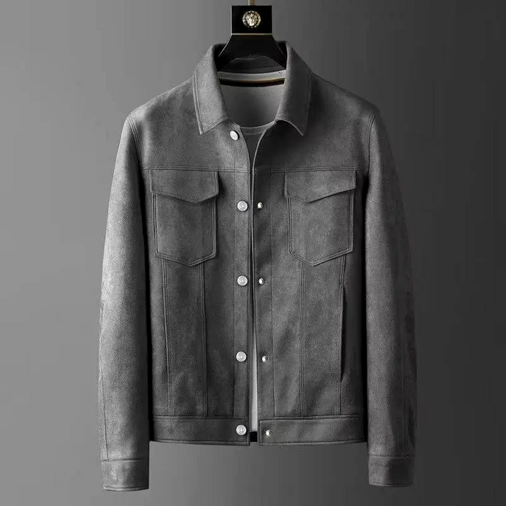 Modern men's casual jacket for everyday wear, a smart casual outerwear piece for spring & fall fashion.