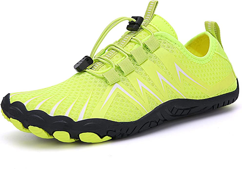 Breathable men's barefoot shoes, wide fit for natural walking and casual wear.