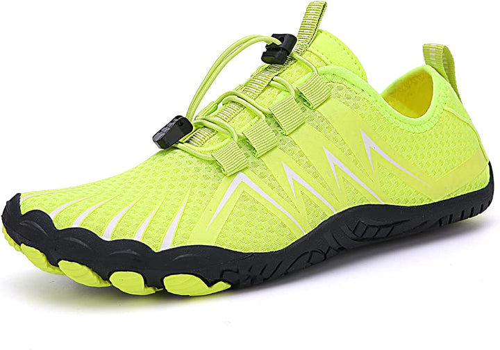Breathable men's barefoot shoes, wide fit for natural walking and casual wear.