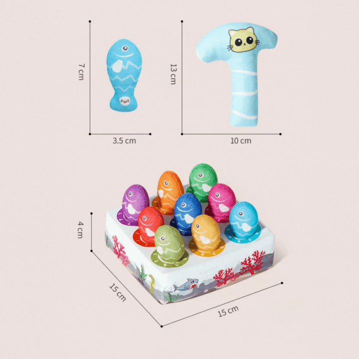 Engaging interactive fish cat toys, stimulating active play and satisfying your feline's chewing instincts.
