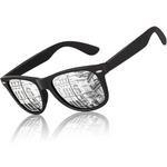 Matt black frame | silver mirror surface