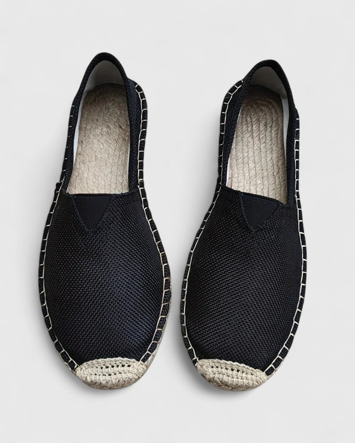 Casual women's espadrille loafers, offering orthopedic support for comfortable, stylish everyday summer wear.