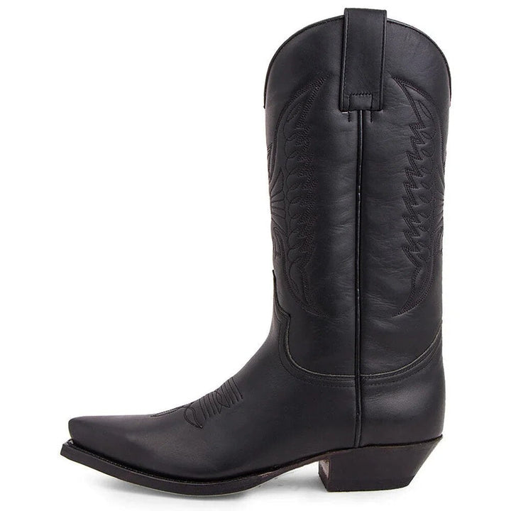 Adventure-ready unisex western boots. Non-slip, durable, and comfortable cowboy footwear for robust riders.