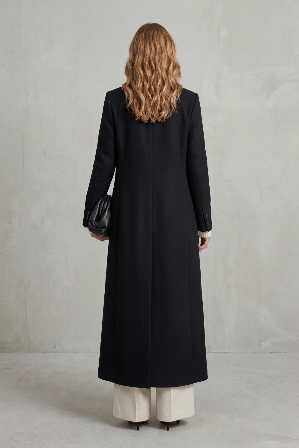Warm women's long winter coat for cold weather. Custom-fit design offers stylish protection & everyday comfort.