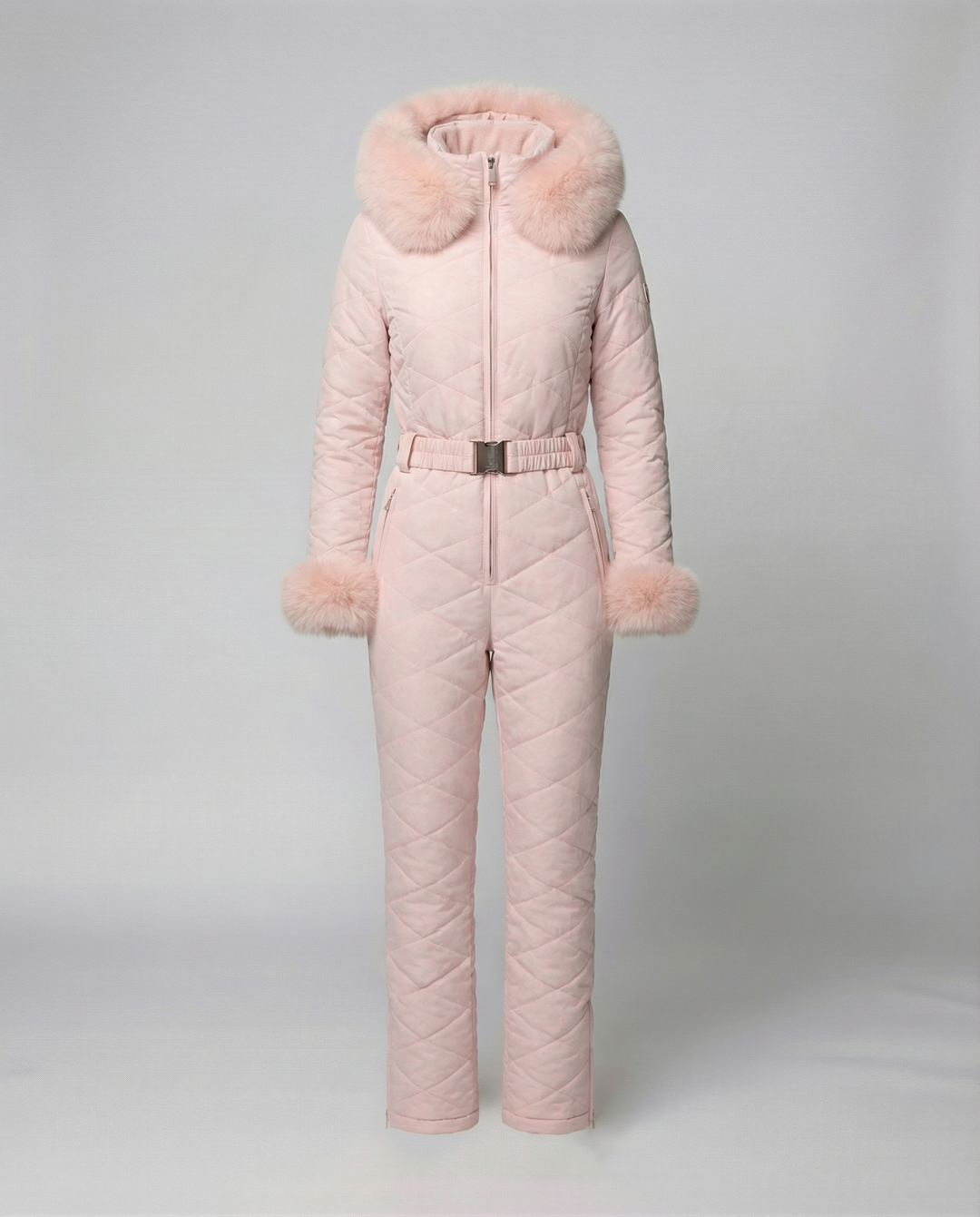 Women's activewear snowboard overall, designed for warmth & movement on the slopes. Ideal winter sports gear.