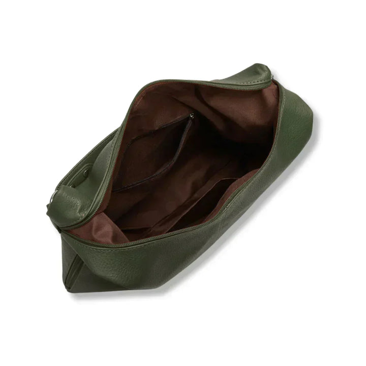 Functional women's hobo shoulder bag, a stylish zippered everyday handbag.