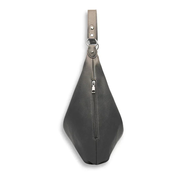 Organized everyday hobo bag for women, a stylish zippered shoulder bag for work.