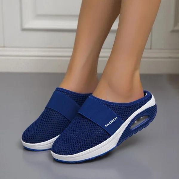 Women's orthopedic wedge sandals with arch support for ultimate comfort & pain relief. Stylish & lightweight.