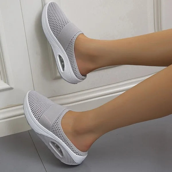 Lightweight orthopedic wedge sandals for women, designed for arch support & all-day comfort and pain relief.