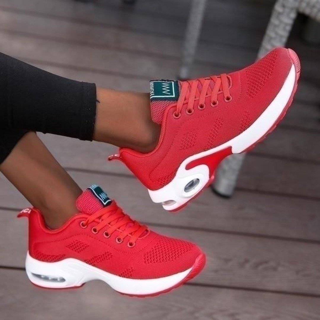 Durable women's lightweight athletic shoes with responsive cushioning for comfort.