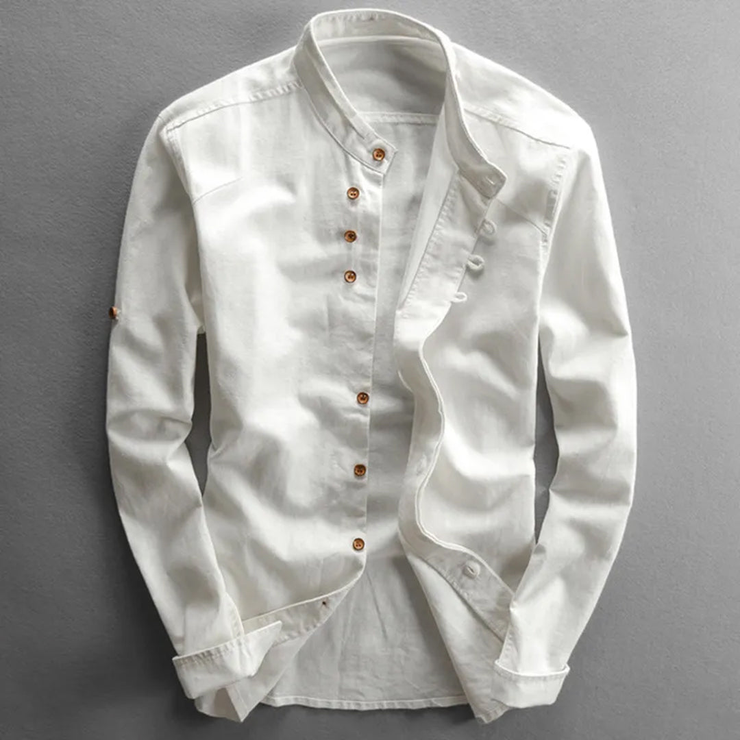 Men's essential long sleeve shirt combining classic style with ultimate comfort. Perfect for any men's fashion look.