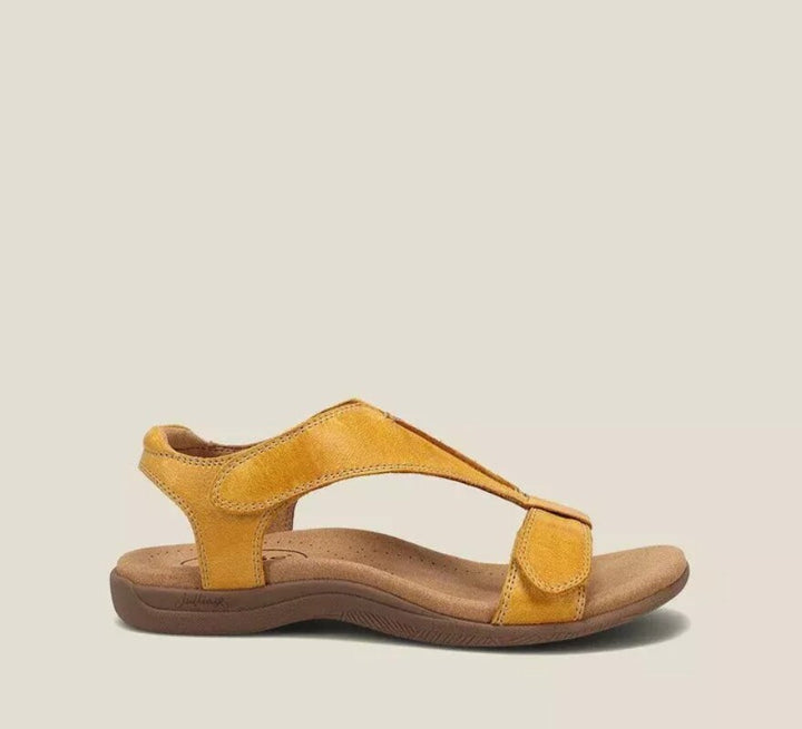 Stylish women's summer sandals, orthopedic design with excellent arch support.