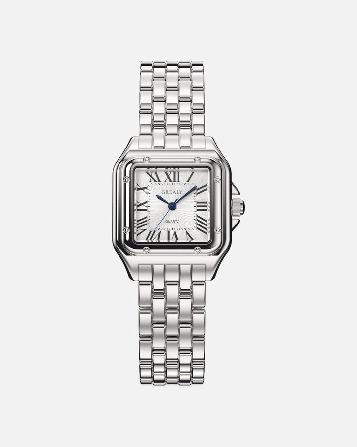 Ladies' classic quartz watch featuring a vintage design, an elegant and fashionable wrist accessory.