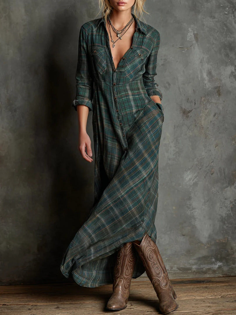 Elegant Moira women's maxi dress for graceful style. Flowy, sophisticated long dress perfect for occasions.