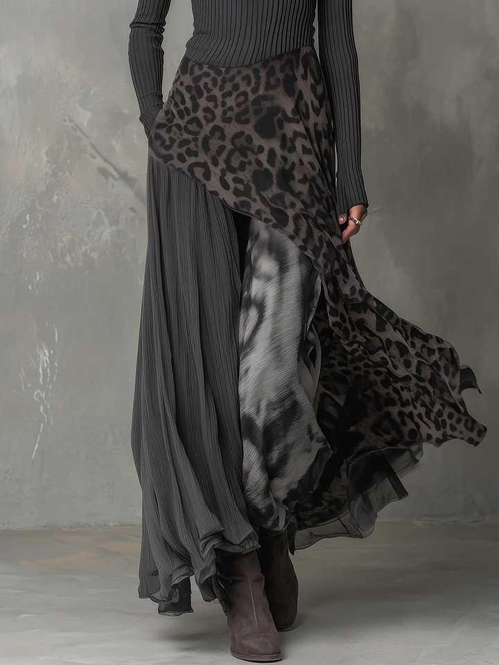 Comfortable women's flowy long maxi dress, an elegant casual dress for versatile effortless style. Perfect for day or evening.