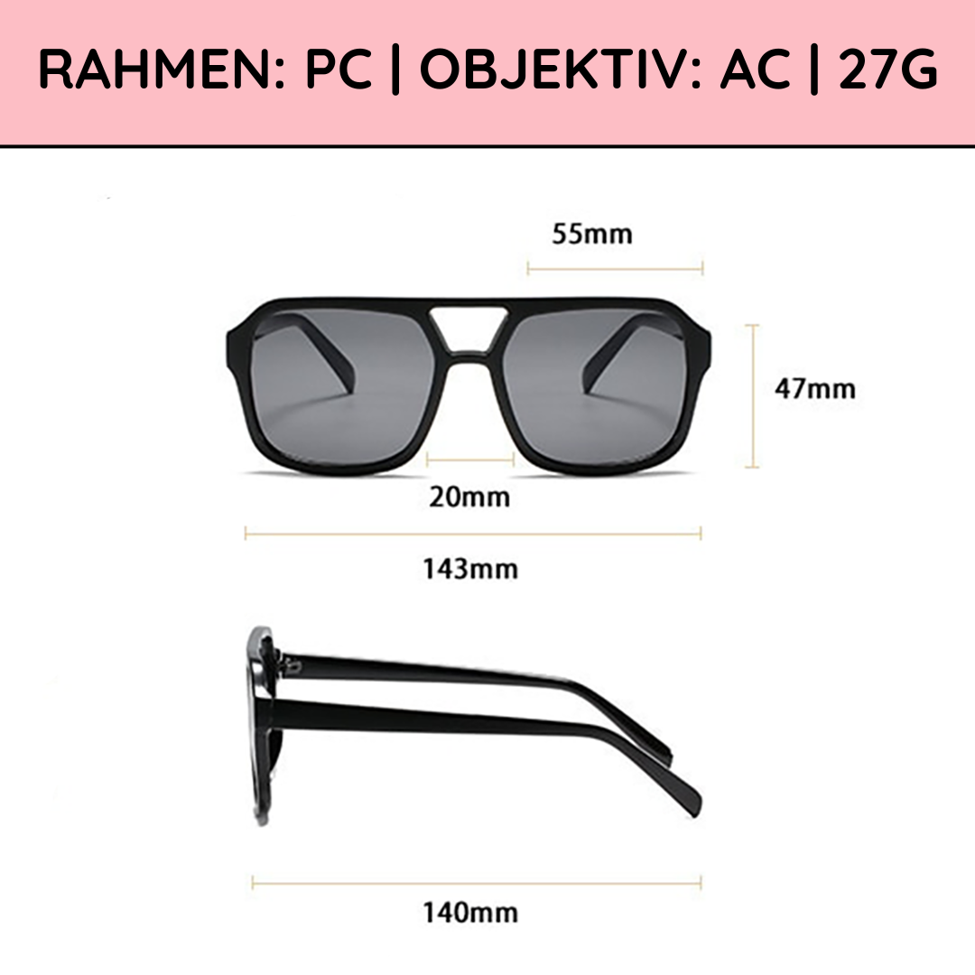 Colorful women's square sunglasses, perfect beach accessory & UV protected.