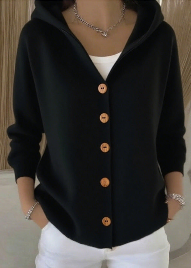 Modern open front cardigan for women. Elegant & versatile, perfect for cozy layering & casual style.