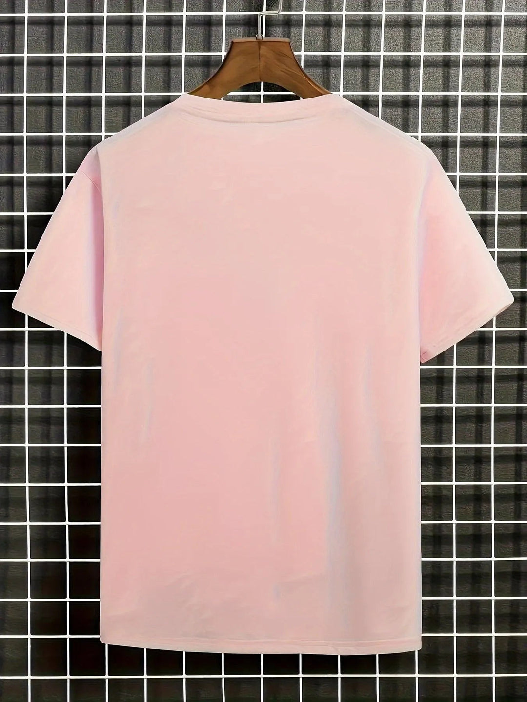 Comfortable men's short sleeve t-shirt with a unique floral wave graphic design, ideal for casual wear.