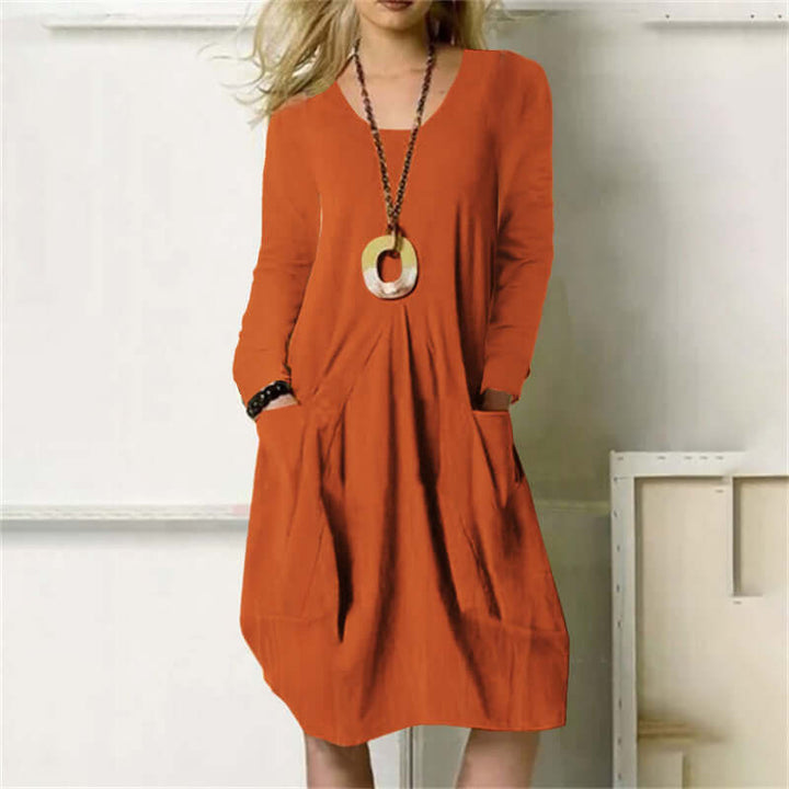 Orange Red Long Sleeve