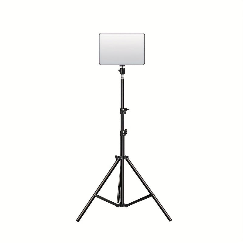 Portable adjustable light stand & lamp for studio photography. Quick setup for professional photo/video shoots.