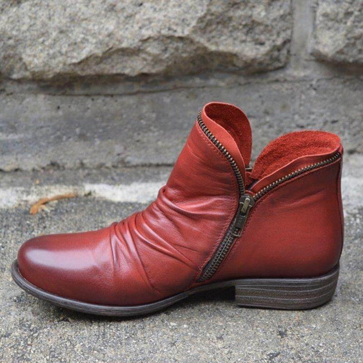 Women's Zip-Up Ankle Boots