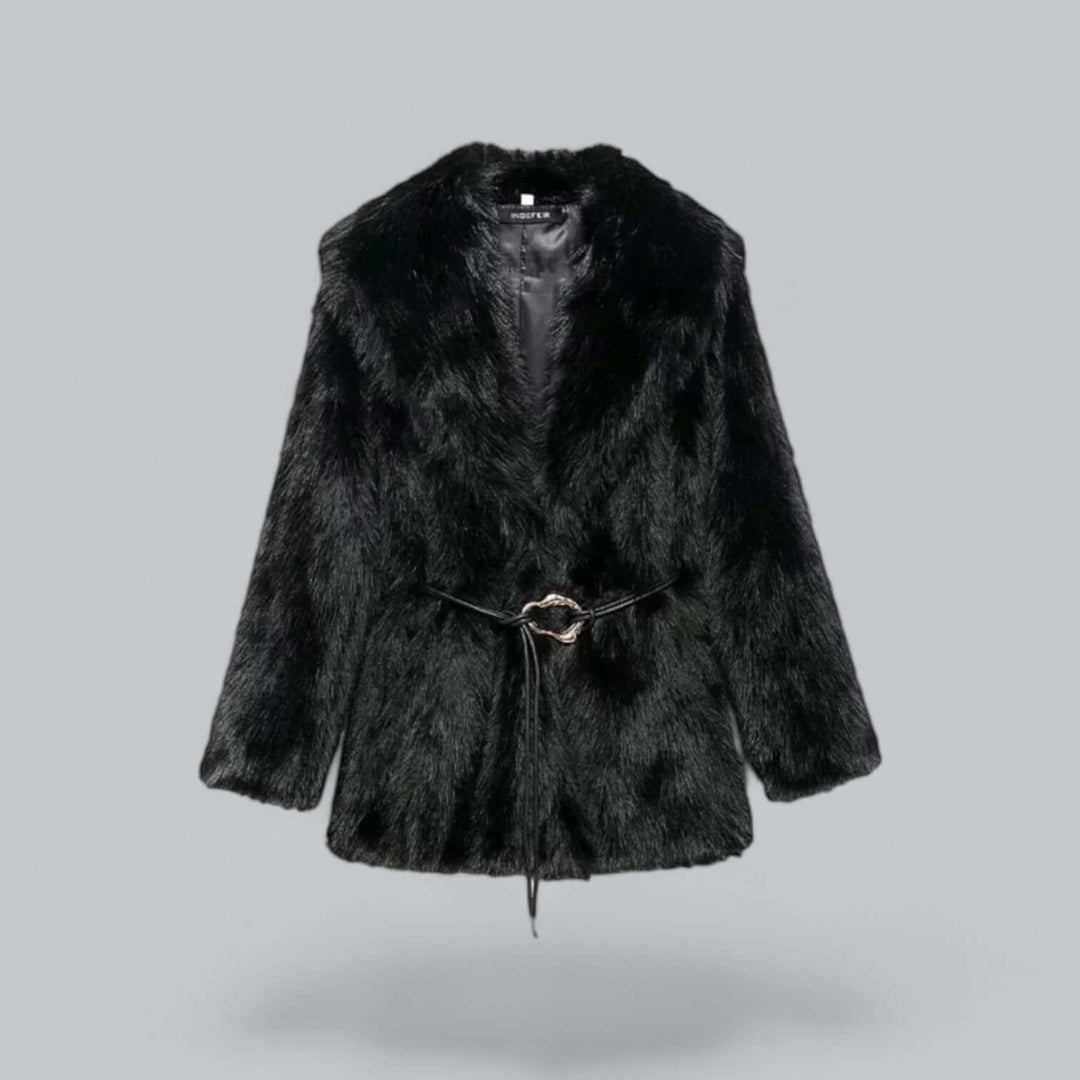 Belted Midi Long Coat