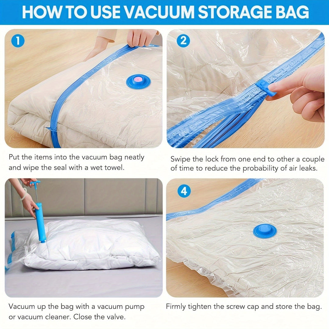 Keep clothes fresh: extra large waterproof vacuum storage bags for long-term storage.