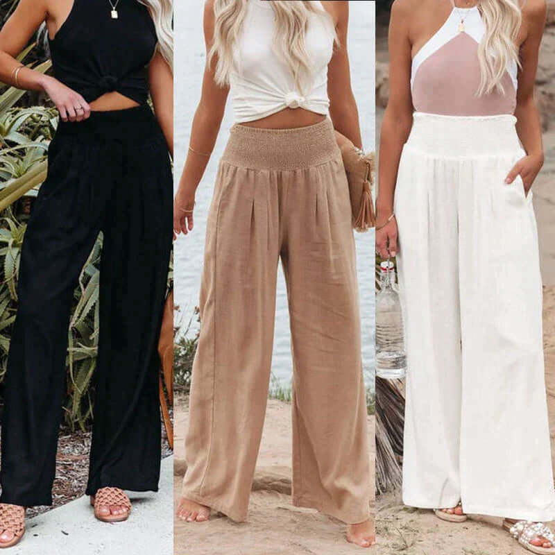 Wide Leg Trousers