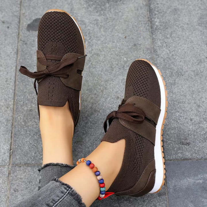 Women's Comfortable Casual Lace-Up Sneakers