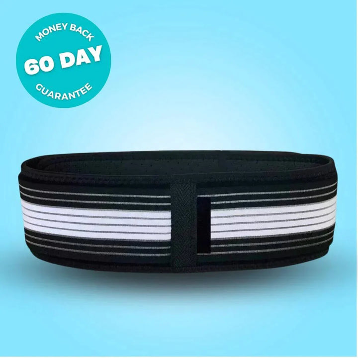 "Adjustable orthopedic back support belt with ergonomic design, breathable material, and adjustable straps for posture correc