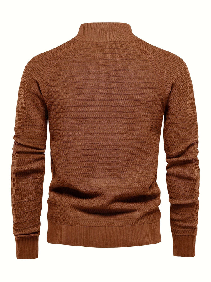Men's Knitted Cardigan Sweater