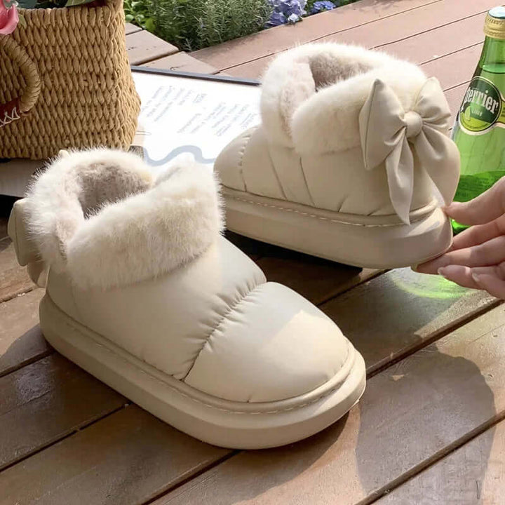 Women's Ankle Boots with Bow Detail
