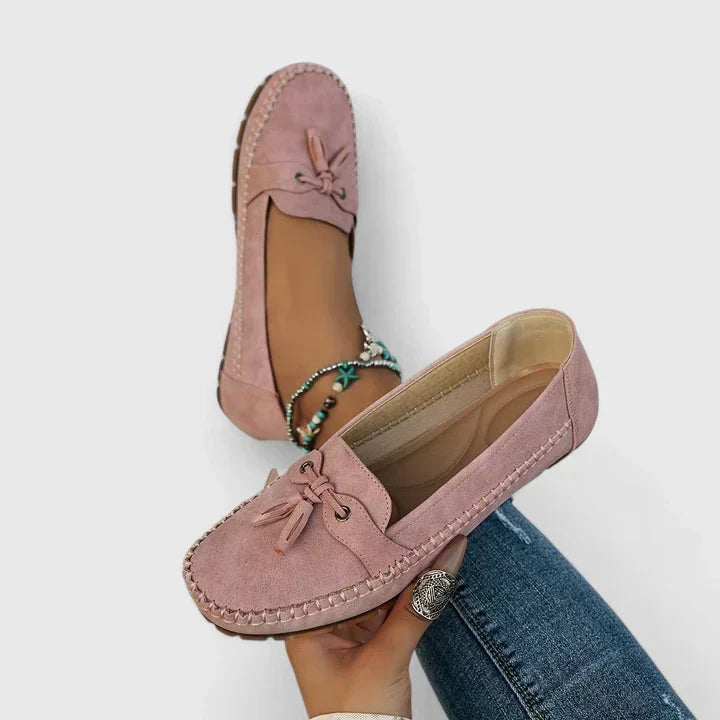 Versatile women's orthopaedic loafers, ideal for everyday casual comfort & professional, stylish wear.
