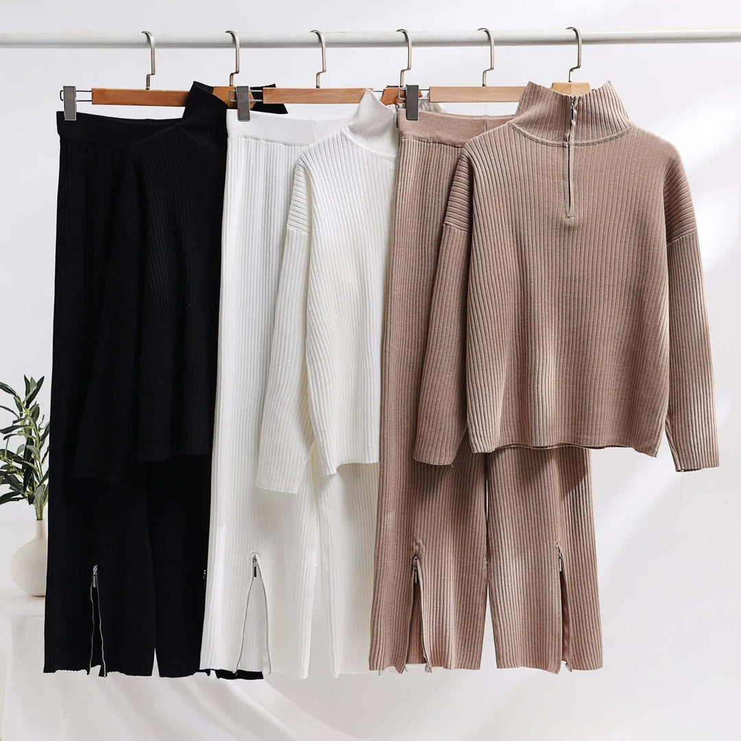 Women's Knitted Loungewear Set