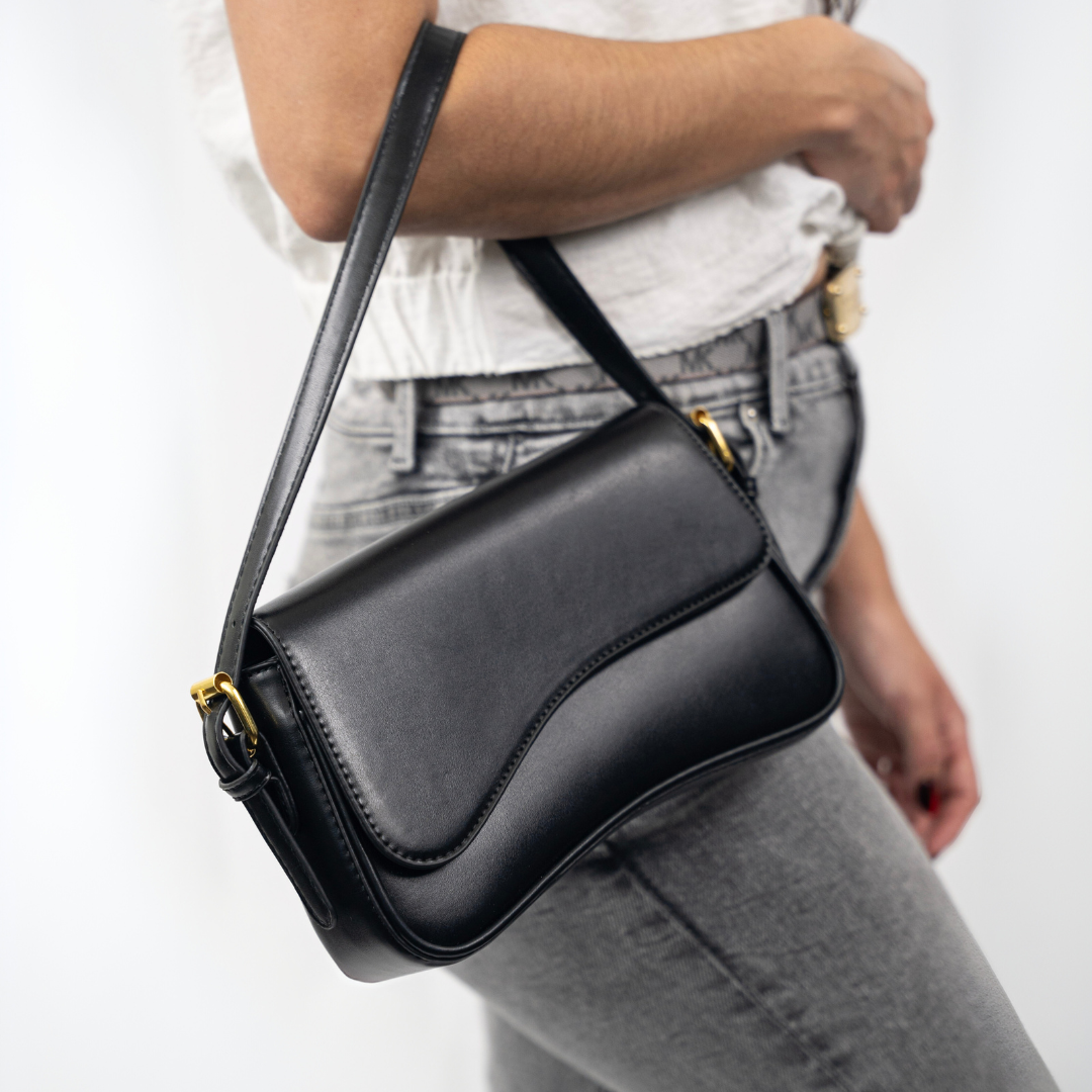Women's genuine leather shoulder bag, perfect for adding an elegant touch to any outfit.