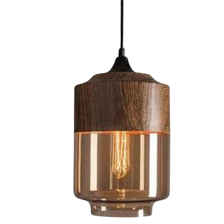 Timeless Scandinavian wooden pendant light, ideal home decor for a warm glow.