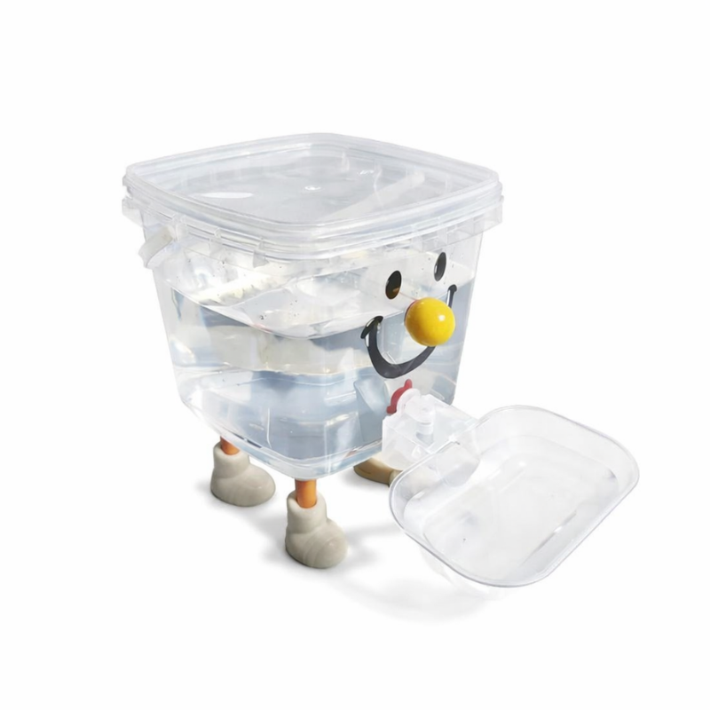 Gravity water dispenser for cats, dogs & other pets, a reliable source of hydration.