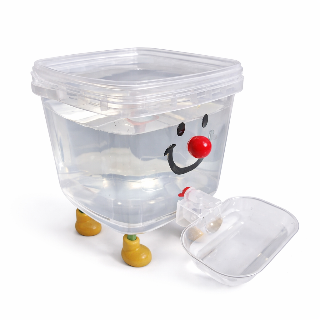 Modern automatic gravity water dispenser, essential pet supply for dog & cat hydration.