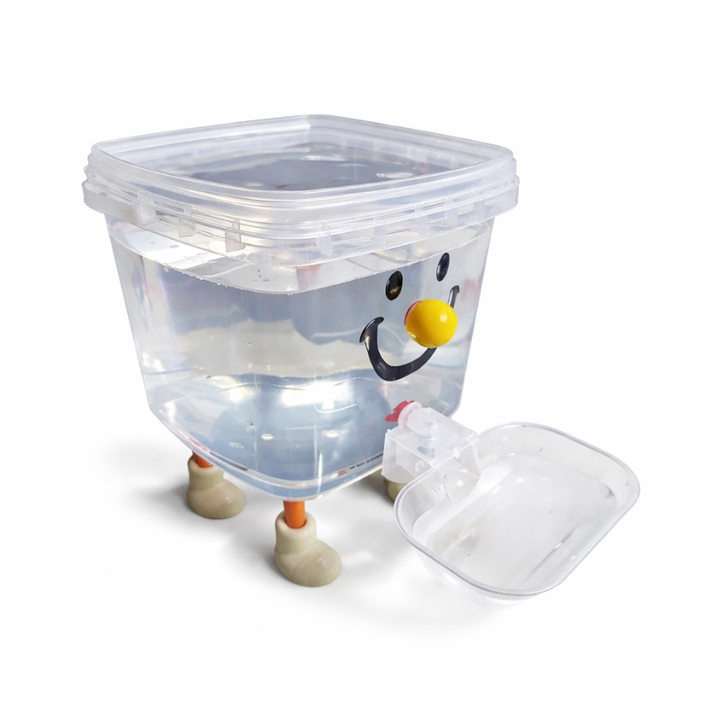 Keep your dog & cat hydrated with this automatic gravity water dispenser, a convenient pet feeder.