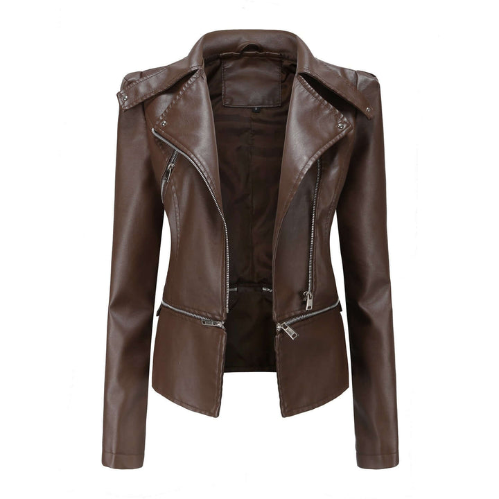 Women's Slim Fit Motorcycle Jacket
