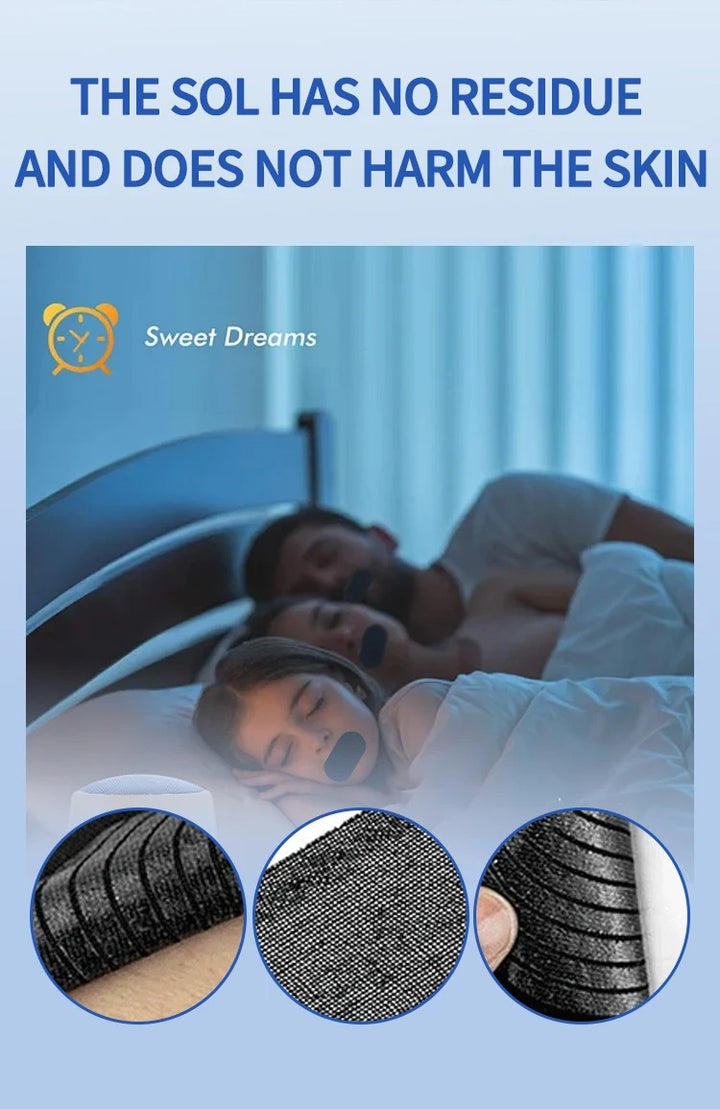 BreatheEase Mouth Tape for Anti-Snoring & Sleep Aid