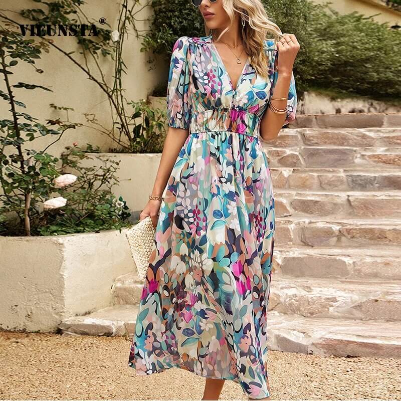 Casual Midi Summer Dress