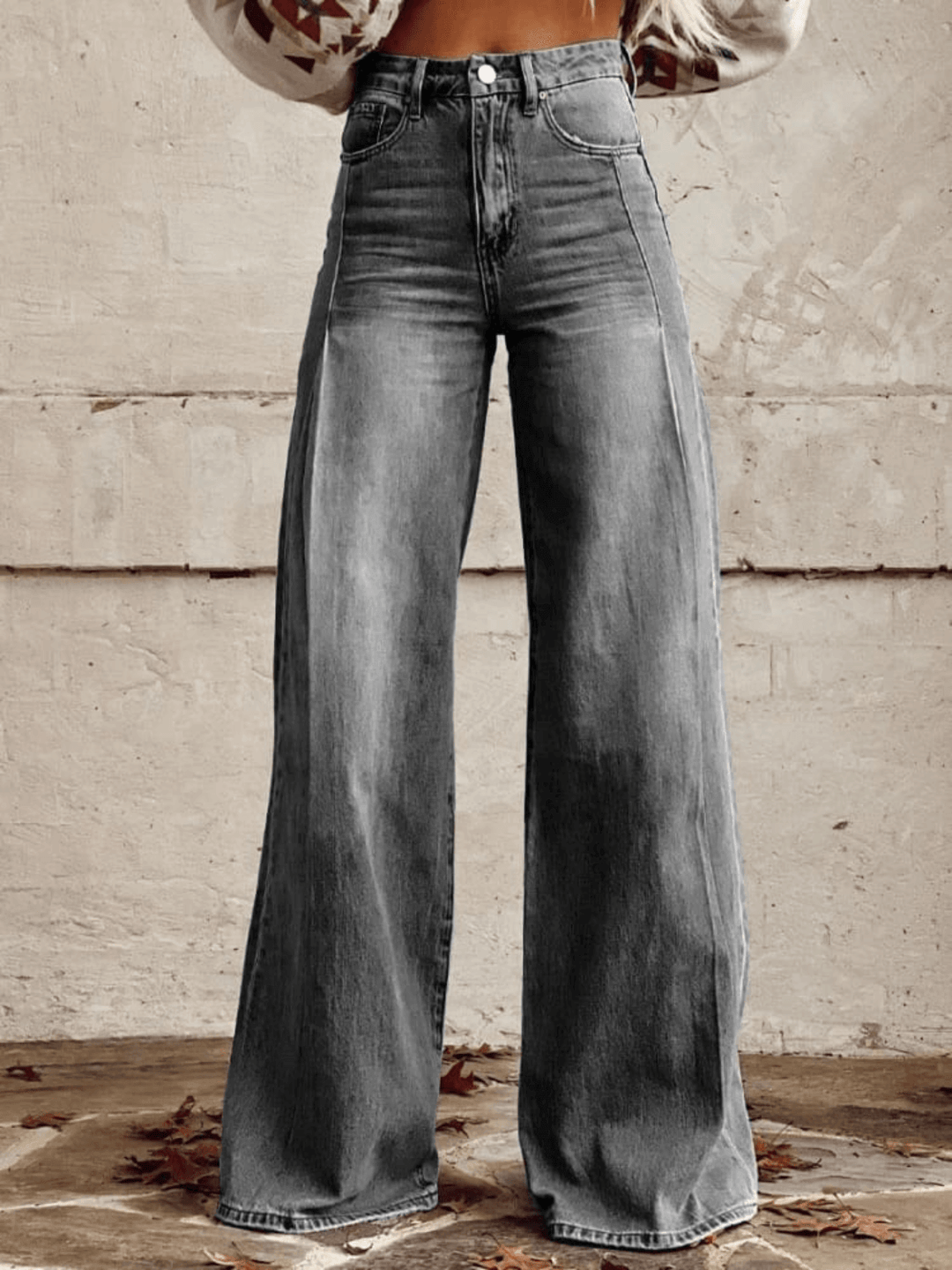 Women's Wide Leg Classic Trousers