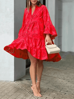 Pink and red