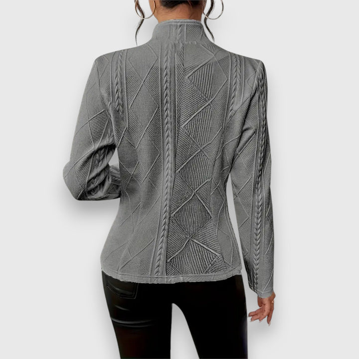 Women's Effortless Light Spring Jacket for Layering, perfect for transitional fashion & everyday comfort.