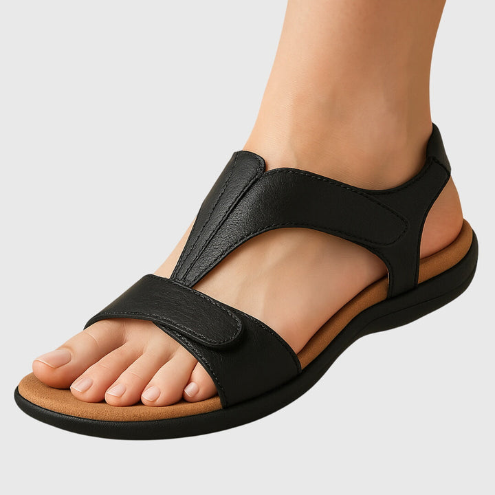 Lightweight women's orthopedic sandals, providing comfortable arch support for long wear.